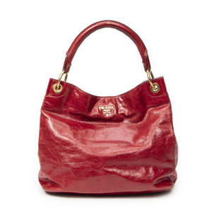 Prada Large Braided Handle Hobo